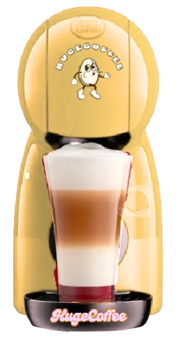 Cafetera HugeCoffee - Groc