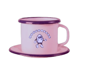 Tassa Hugecoffee - Rosa/lila