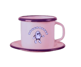 Tassa Hugecoffee - Rosa/lila
